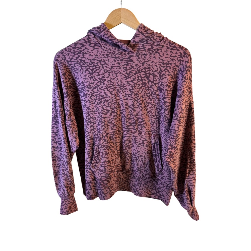 Athleta Balance Printed Hoodie Pullover Athleisure Casual XS